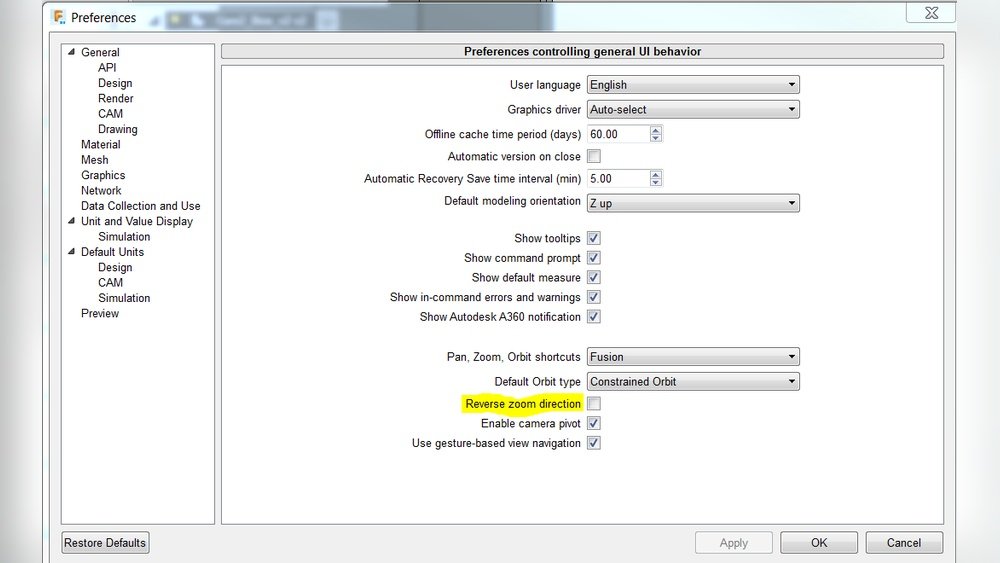 How to Invert Mouse Scroll in Fusion 360: Quick & Easy Guide